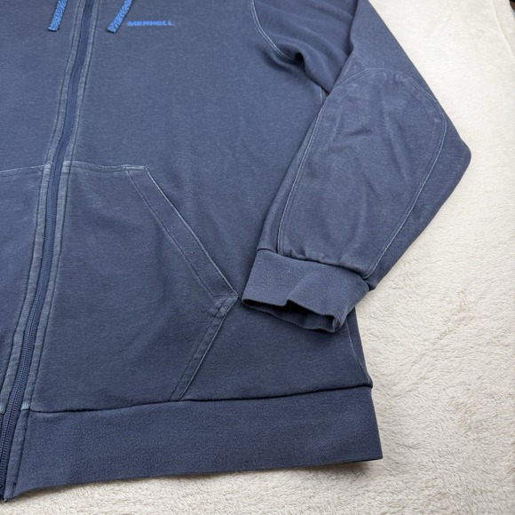 Merrell Select Wick Full Zip-up Men's Blue Sweatshirt Size XL - Picture 7 of 15